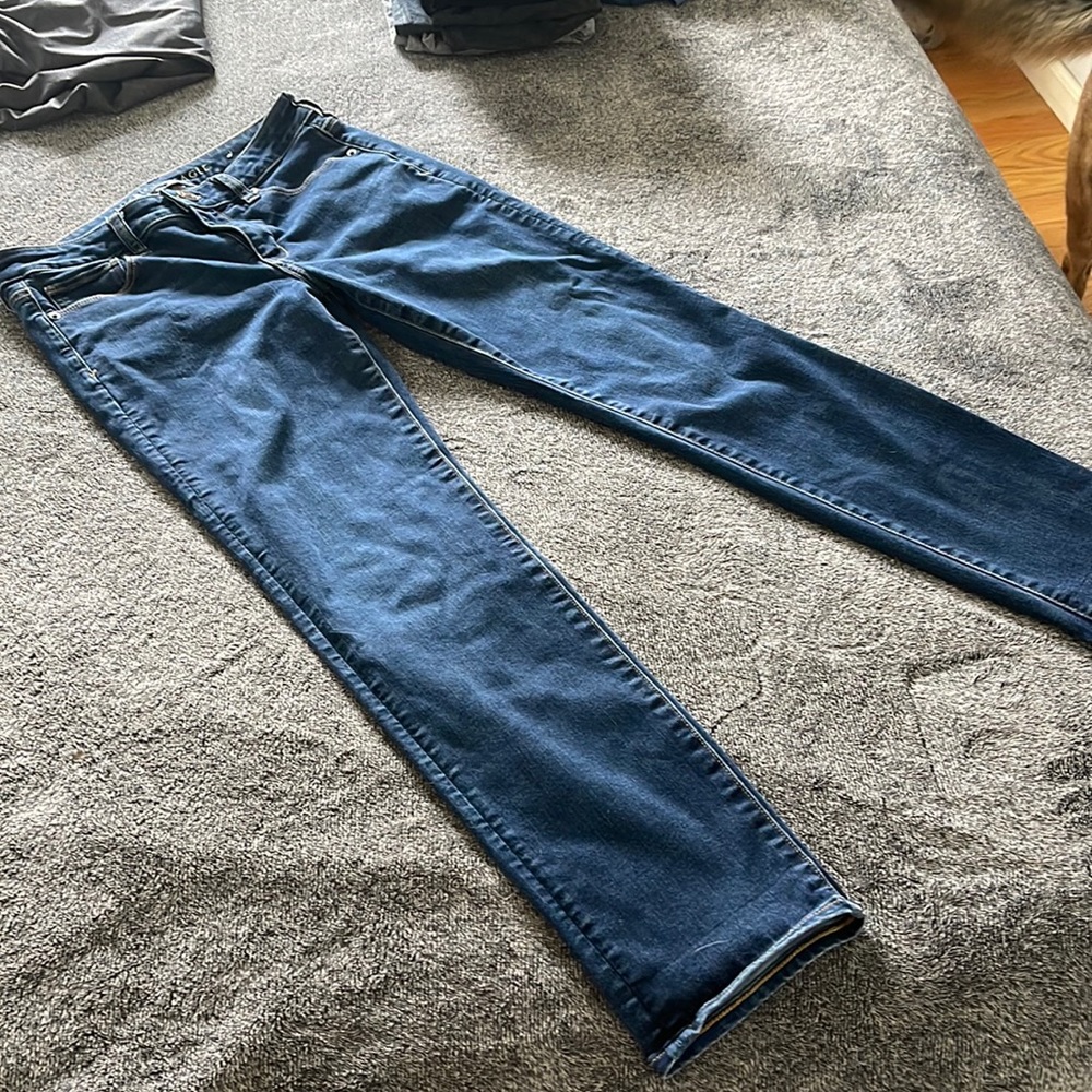 Skinny jeggings size 8 american eagle